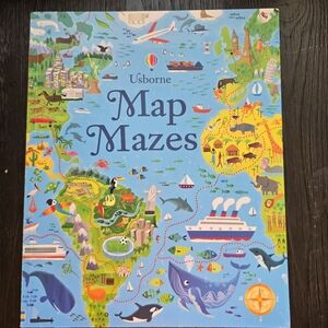 Usborne books Map Mazes New